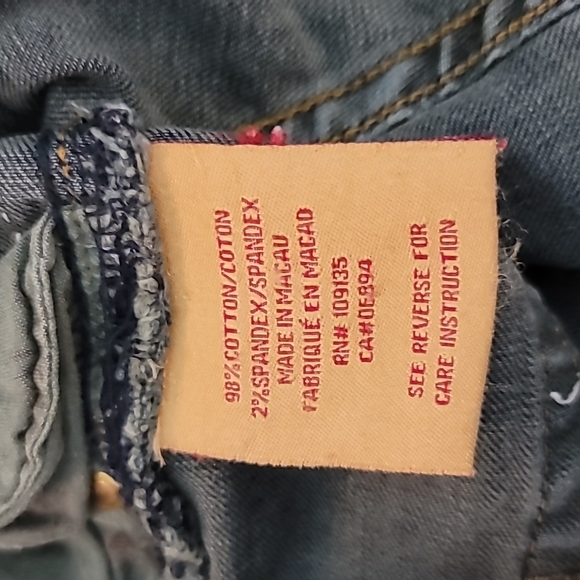 Apple Bottom Women's Jeans Color Blue Size 12 NWOT - Picture 16 of 16